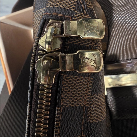 Louis Vuitton Brown Damier Ebene Geronimos Belt Bag sling - Picture 2 of 12